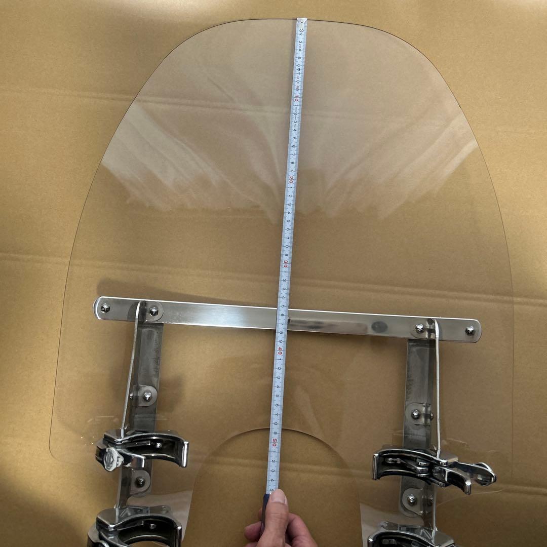 ハーレー FXDBストリートボブ 純正 ウインドシールド デタッチャブル