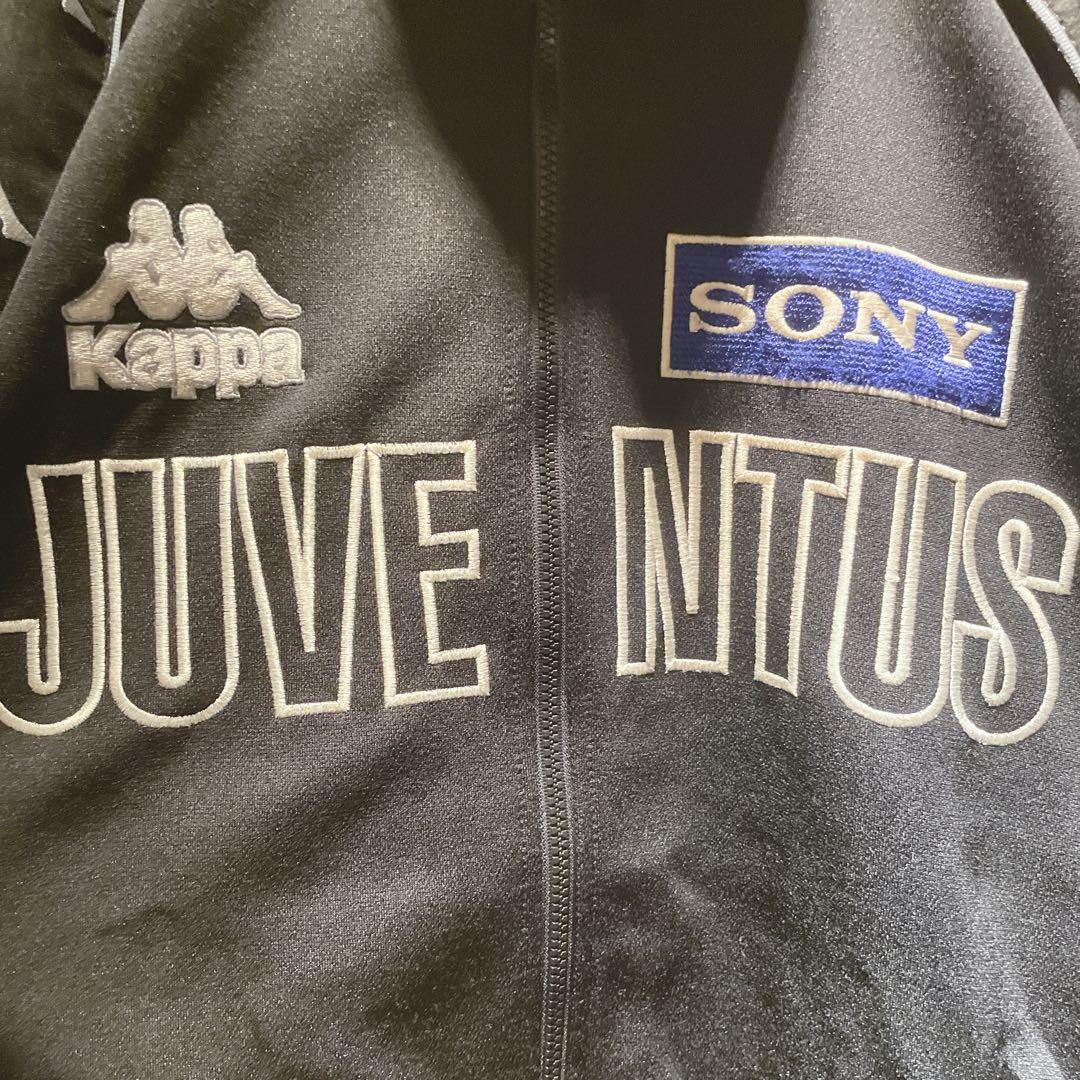 【希少モデル】90s'/KAPPA×ユベントスSONYロゴ/セットアップ/XO