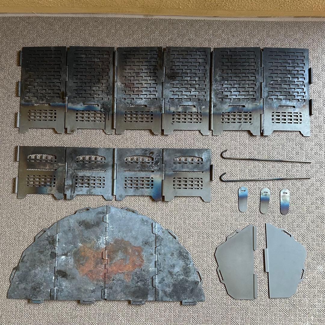 サンゾー工務店　ロダン (ブリック)　半月&専用ケースセット