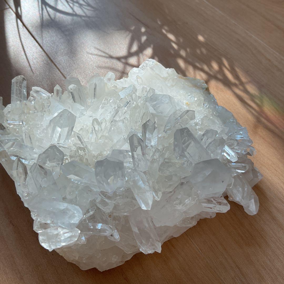 ミナスジェライス州 トマスゴンサガ産 水晶 クラスター スーパーエクセレント