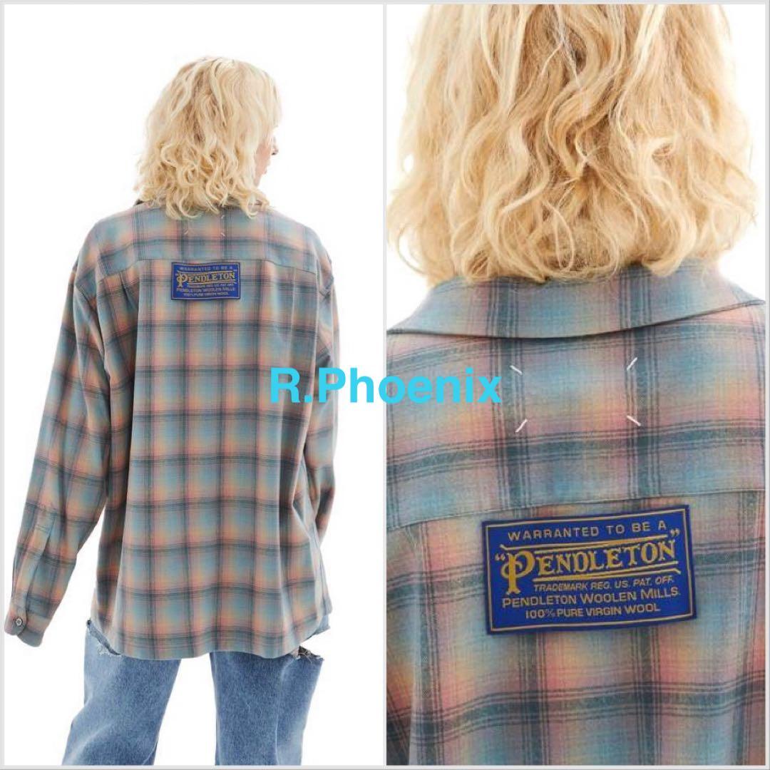 【Maison Margiela×PENDLETON】PINK SHIRT 38