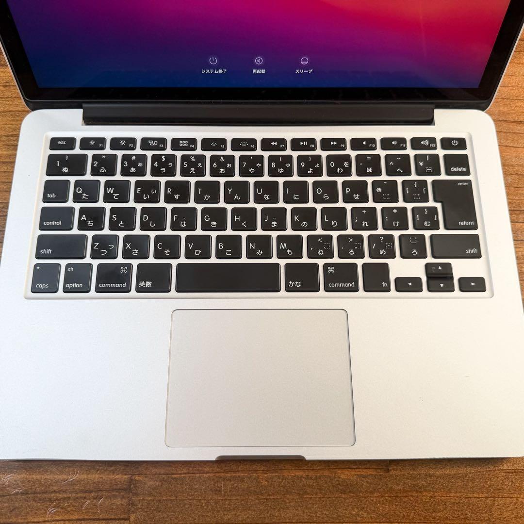 MacBook本体 MacBook Pro Retina 13Mid 2014 16GB/512GB