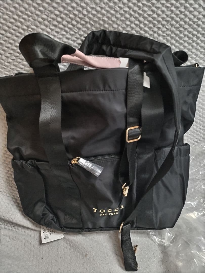 新品未使用　TOCCAバックパック2way ブラック