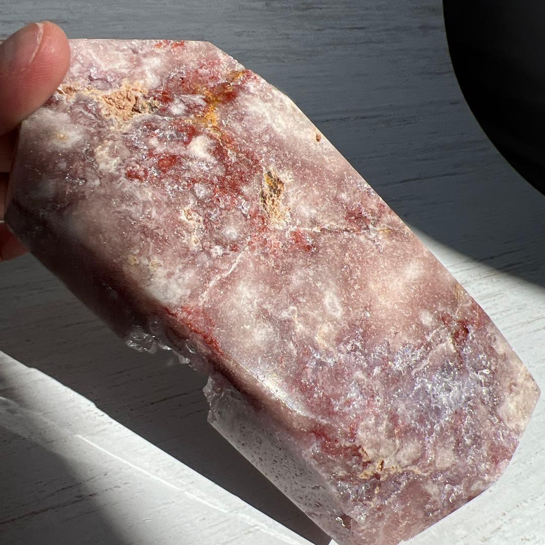 天然石　ピンクアメジスト　タワー