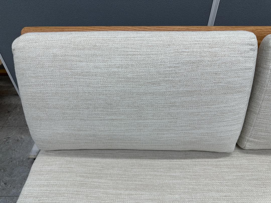 ニトリ　ダイニングテーブルセット　オークエスト　2Pソファ　ベンチ　ベージュ