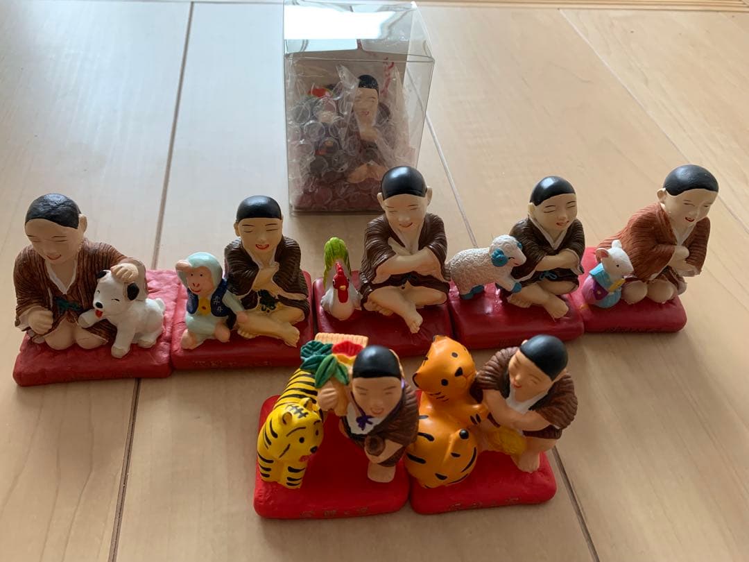 仙台四郎　干支　置物　縁起物　8種セット