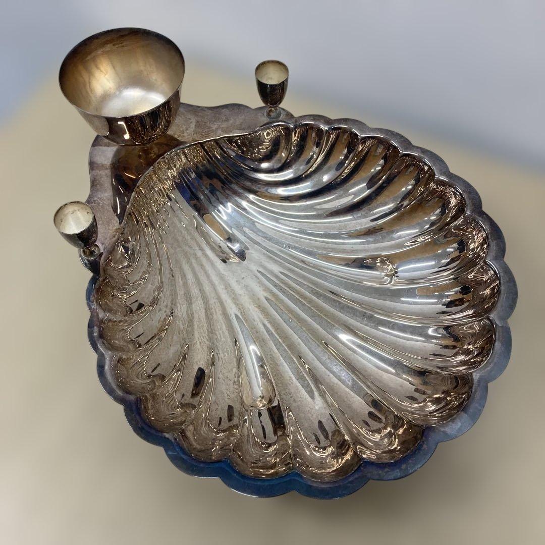 F.B. Rogers Silver Co. シルバープレート シェルボウル