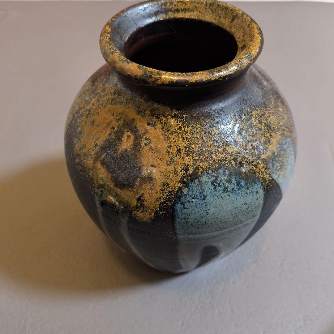 丹波焼　清水俊彦　花入