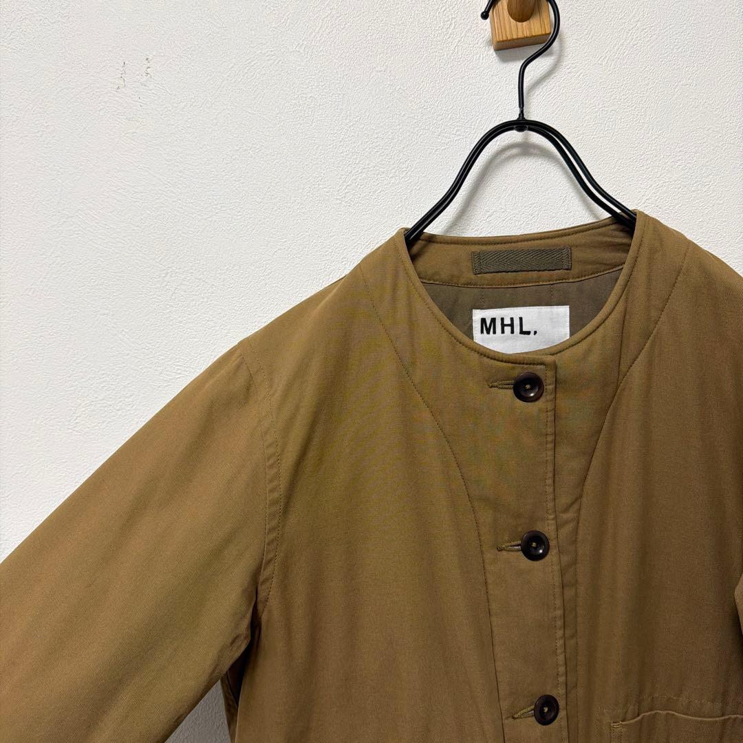 MHL. エムエイチエル　ドライコットンツイル　ライナージャケット