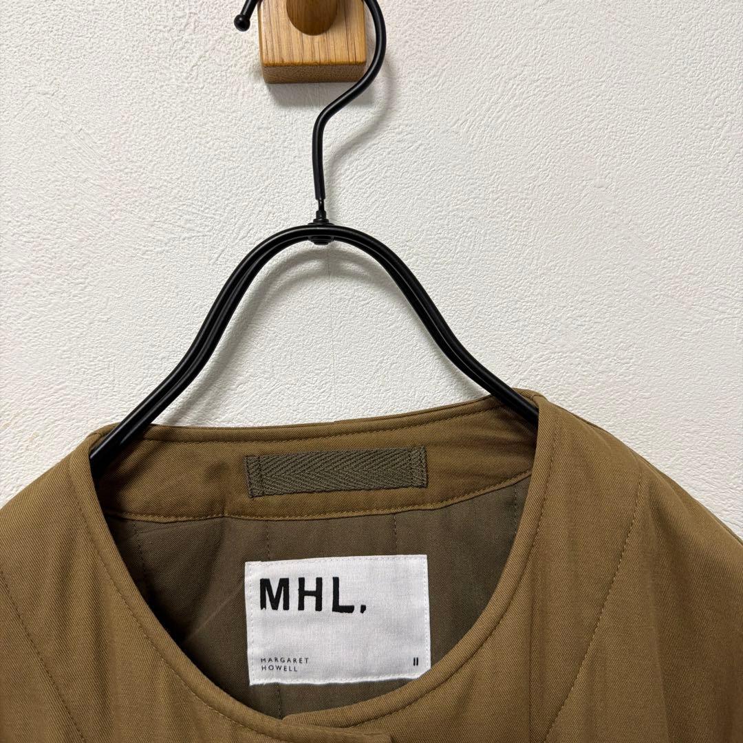 MHL. エムエイチエル　ドライコットンツイル　ライナージャケット