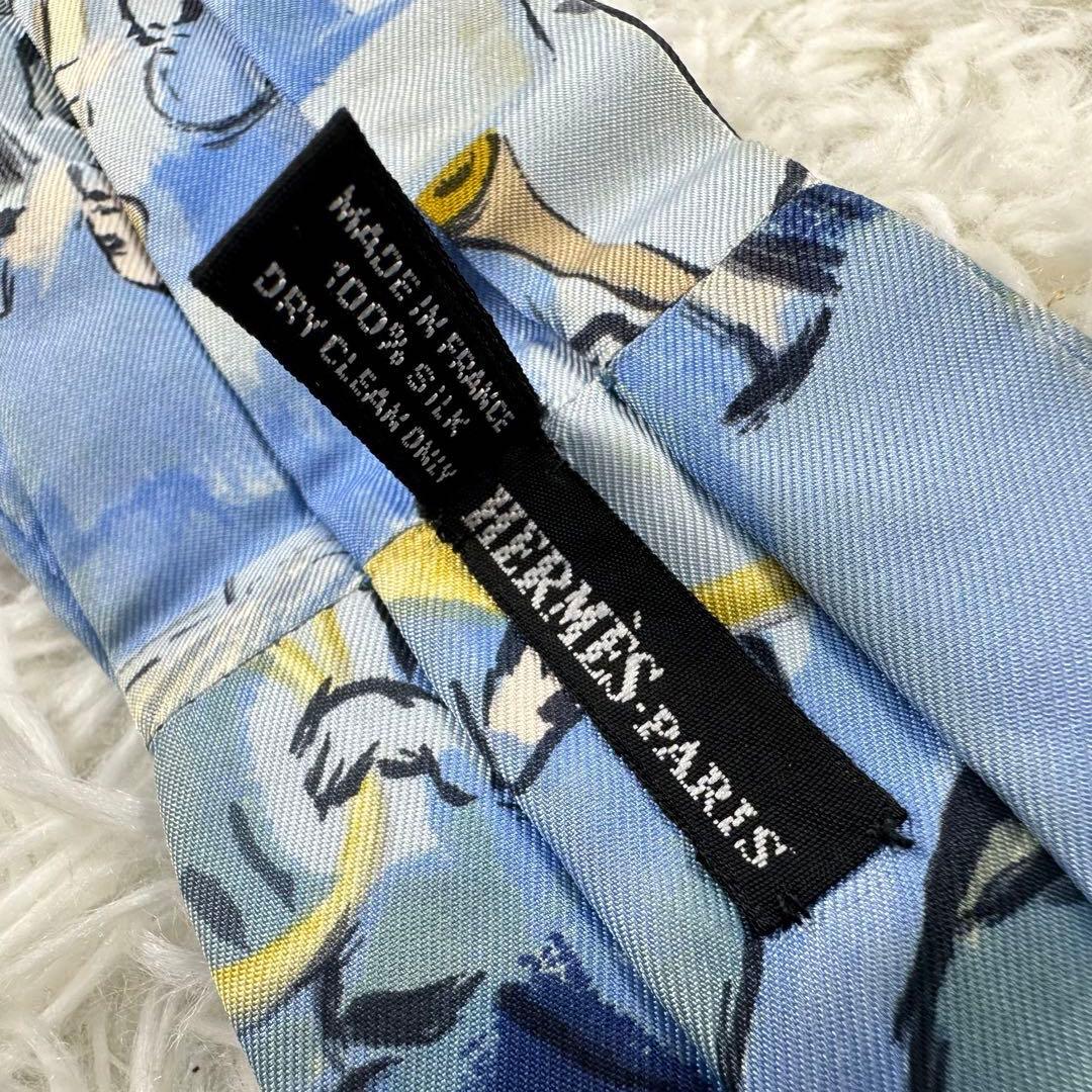 希少美品✨HERMES エルメス アスコットタイ スカーフ CONCERTO