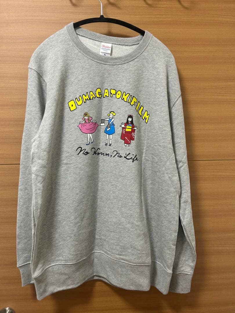 オウマガトキFILM 　トレーナー　グレー　XLサイズ