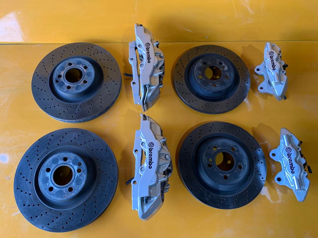 W221 ベンツ S550 S500 ブレンボキャリパー　ローター　1台分　美品