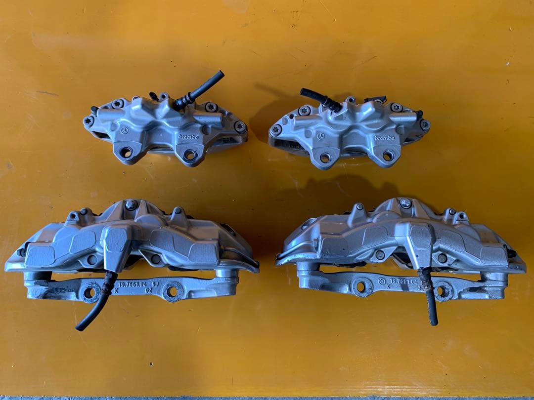 W221 ベンツ S550 S500 ブレンボキャリパー　ローター　1台分　美品