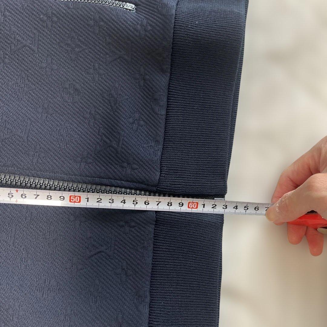 美品✨ルイヴィトン ダミエ ドライバーズニット ジップジャケット Ｓ相当