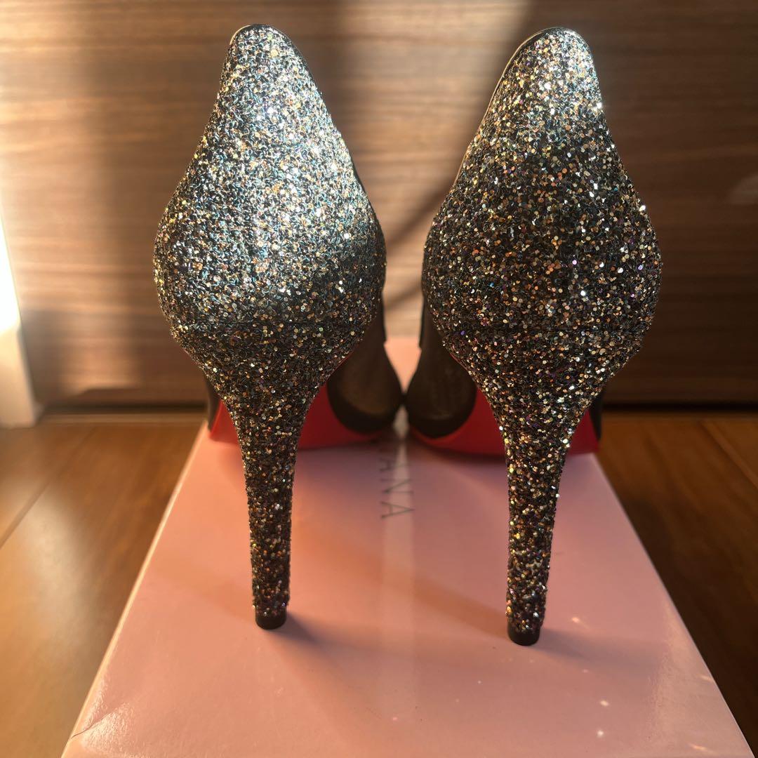 DIANA 23.5cmブラック ハイヒール TS19229