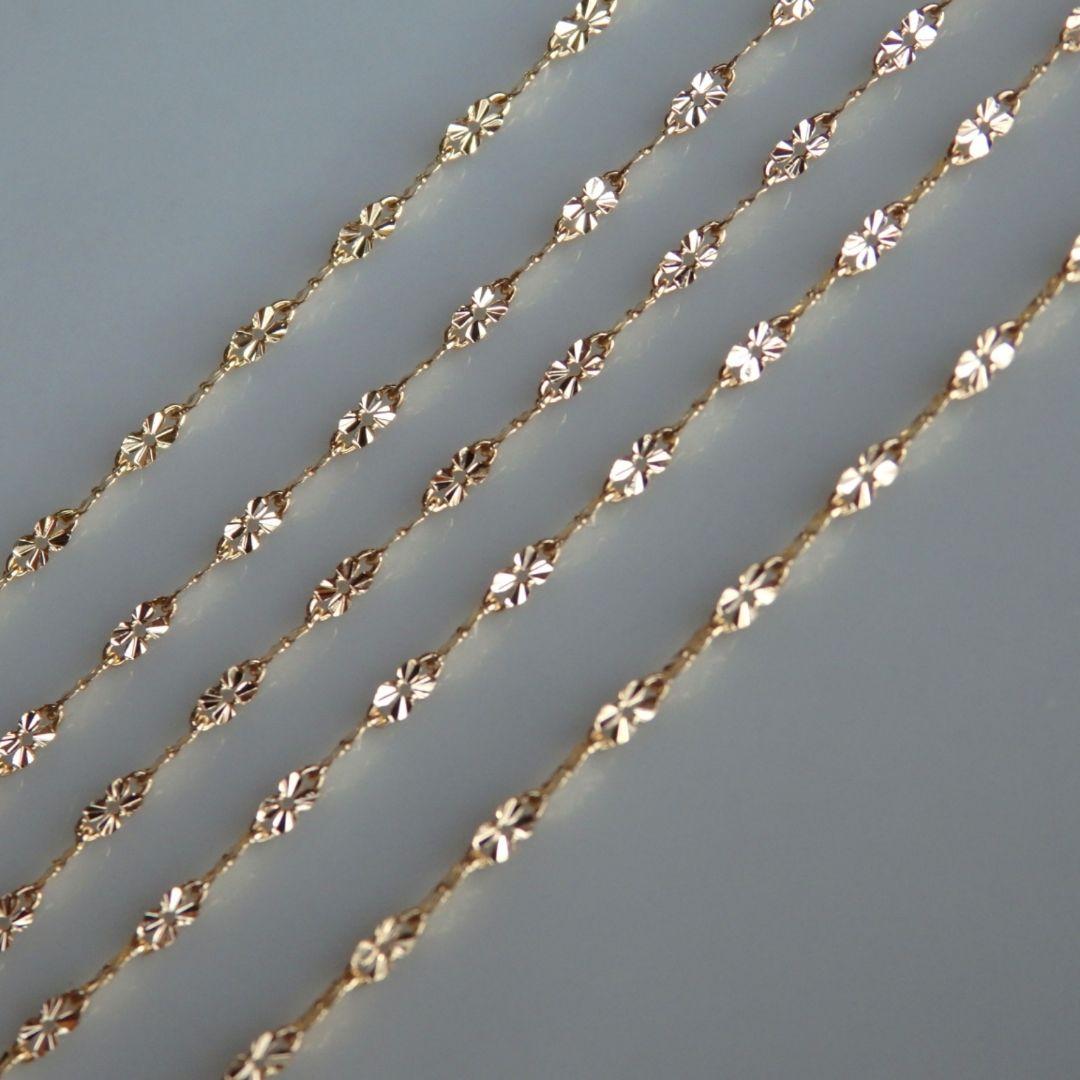 しばらくお休みします♡ご縁に感謝♡　k18リング　チェーンリング