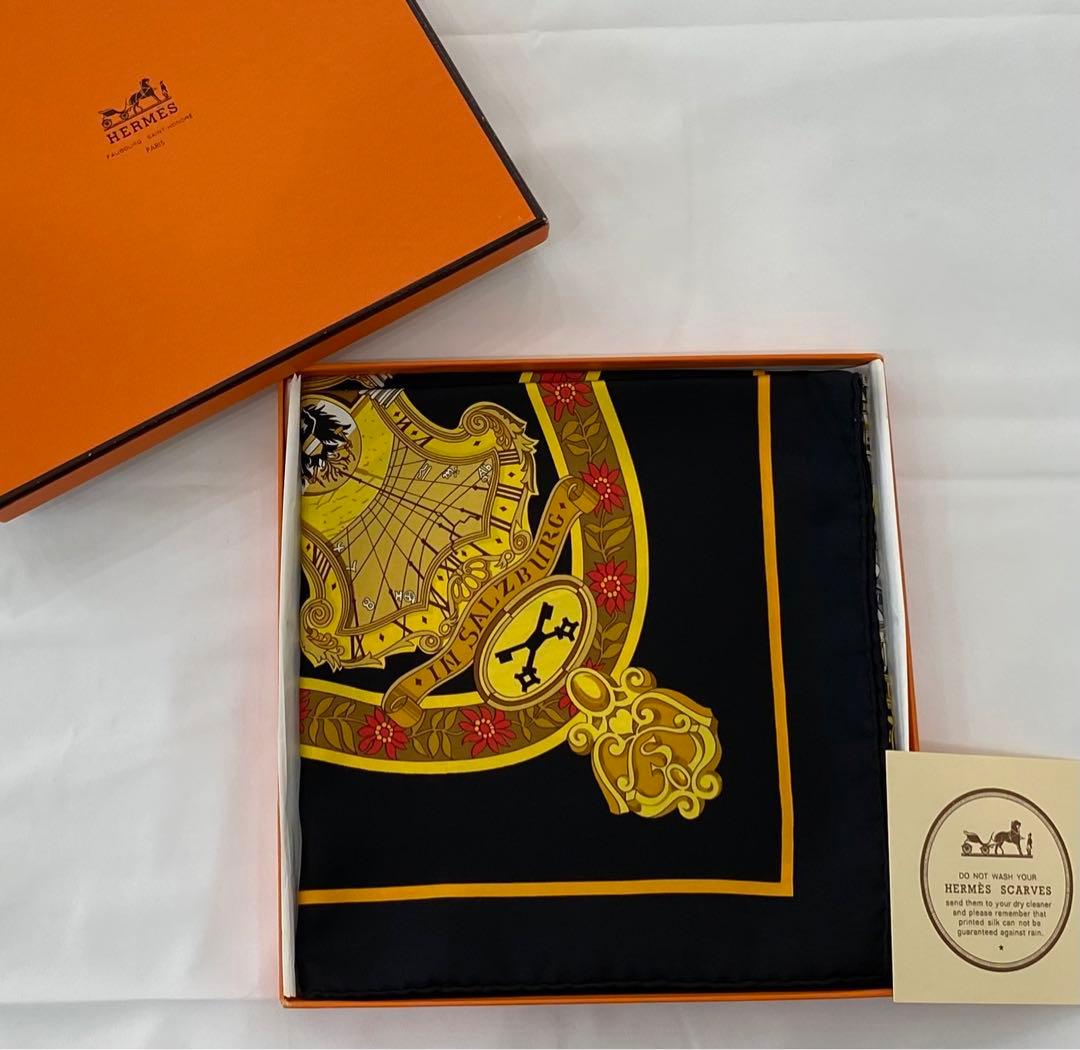 新品　HERMES カレ90 スカーフ　IN SALZBURG ザルツブルグにて