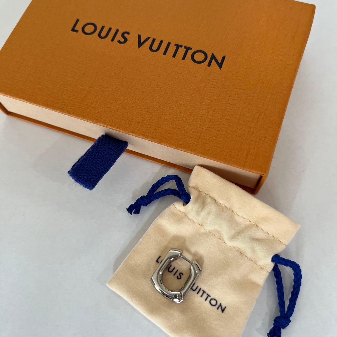 ルイヴィトン フープピアス・モノグラム チェーンM02227