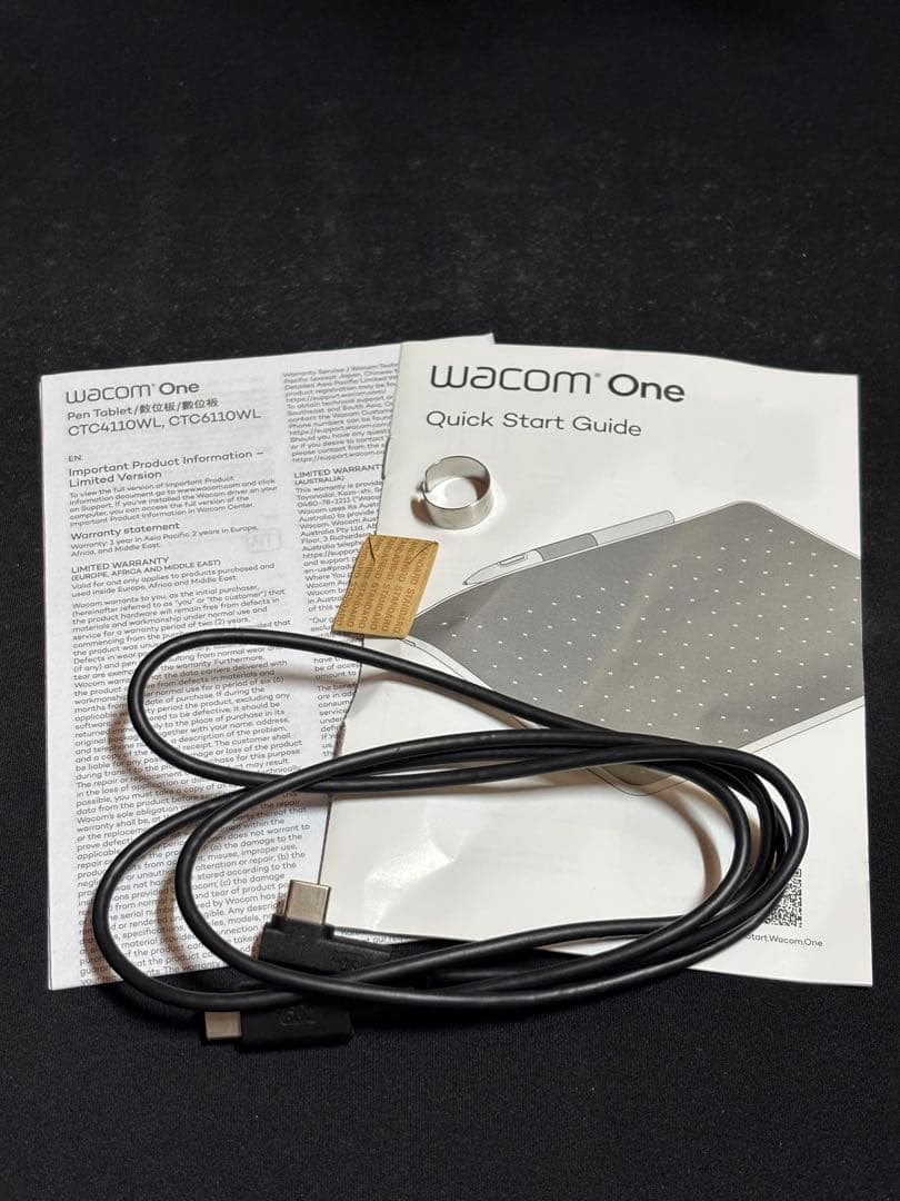 液タブ・ペンタブ Wacom One Pen tablet medium (CTC6110WL)