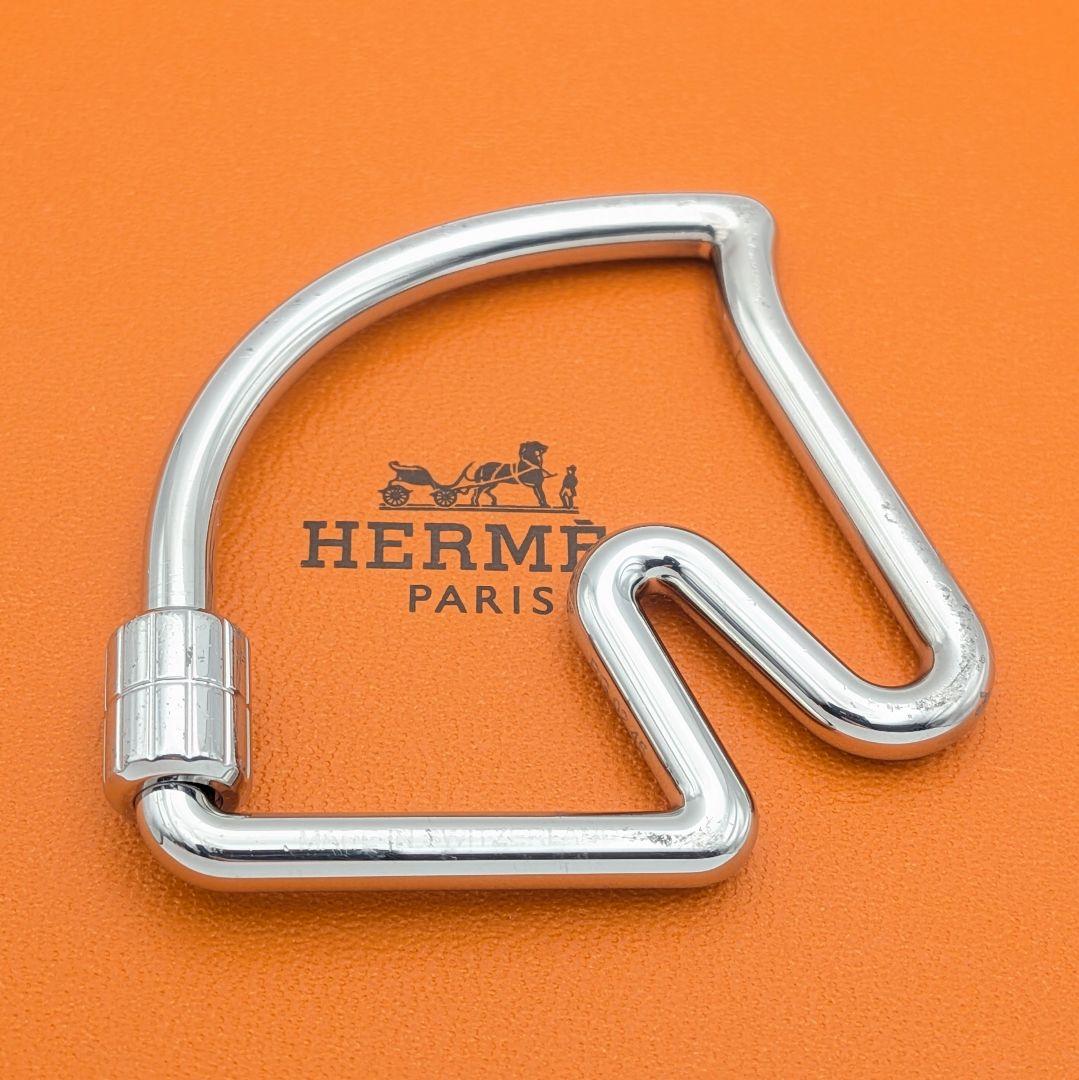 エルメス HERMES シュバル ホース キーリング キーホルダー 箱付