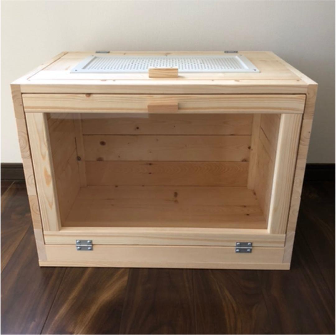 新品 木製 ケージ ハリネズミ ハムスター 小動物 爬虫類 カメレオン トカゲ