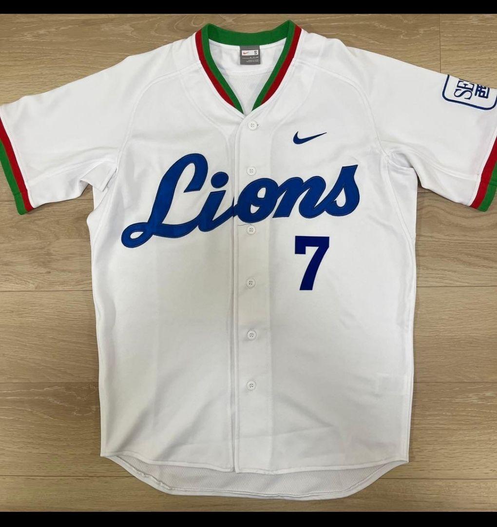 埼玉西武ライオンズ　松井稼頭央　ホームユニフォーム　NIKE ワッペン