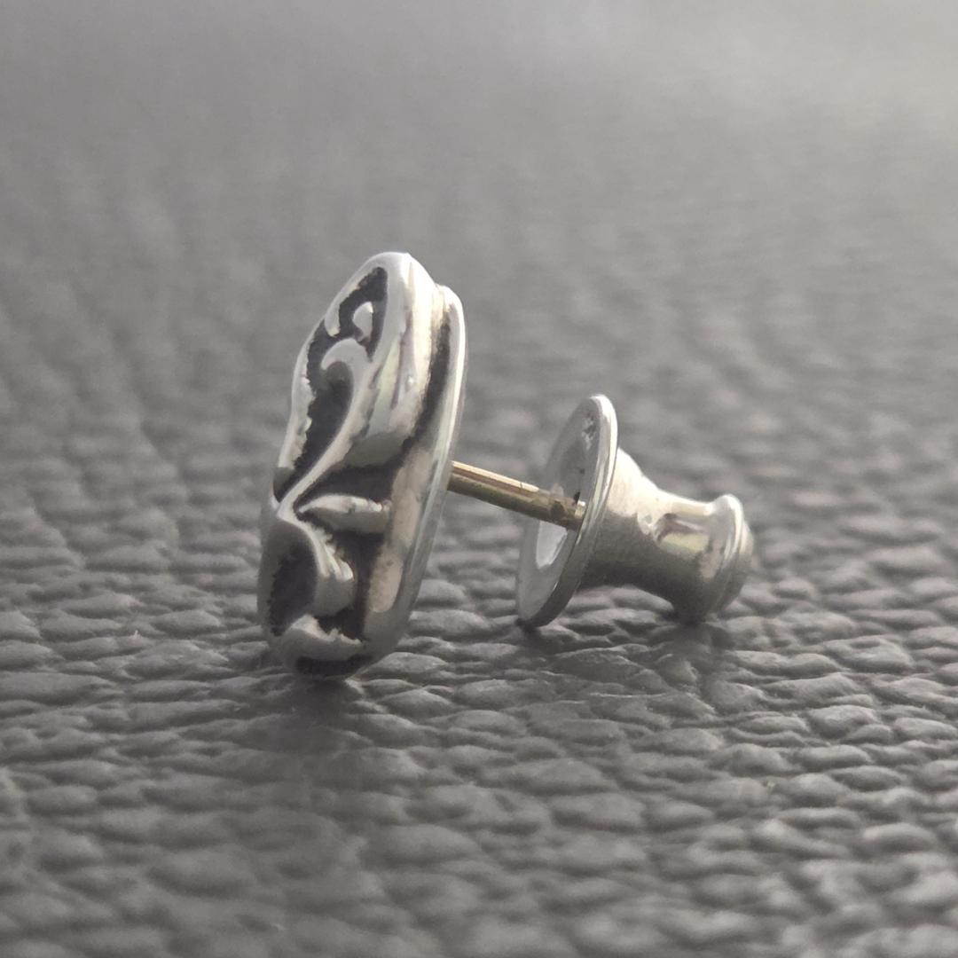 CHROME HEARTS クロムハーツ ハート スタッドピアス（片耳用）
