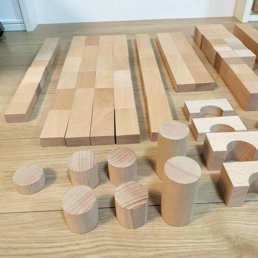 m*a様 小さな大工さん 立方体20直方体80計100+いろんな形90セット