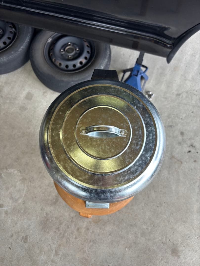 スナップオン　Snap-on スチールペダル式ゴミ箱