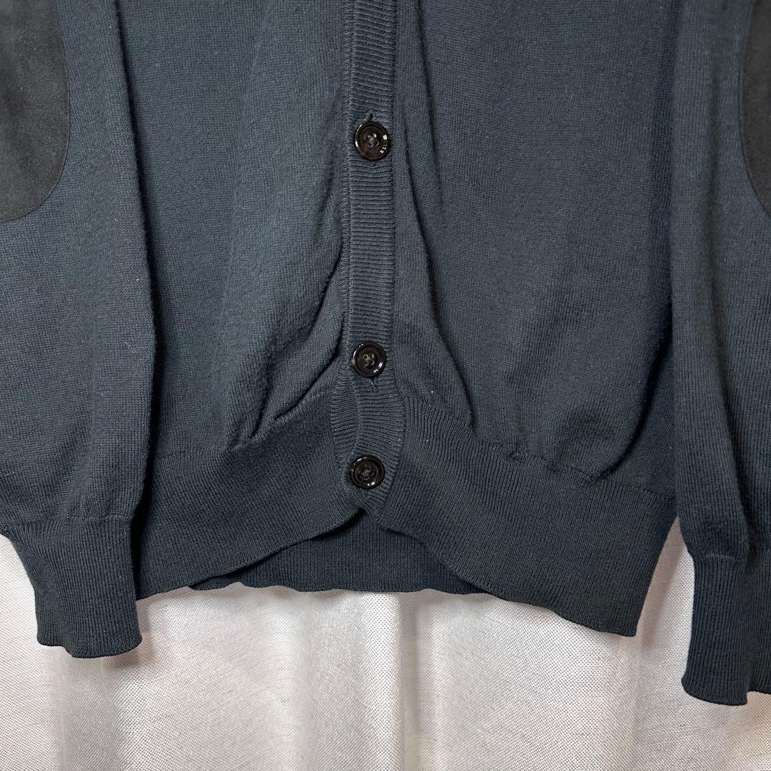 【美品】Maison Margiela エルボーパッチ ニット カーディガン
