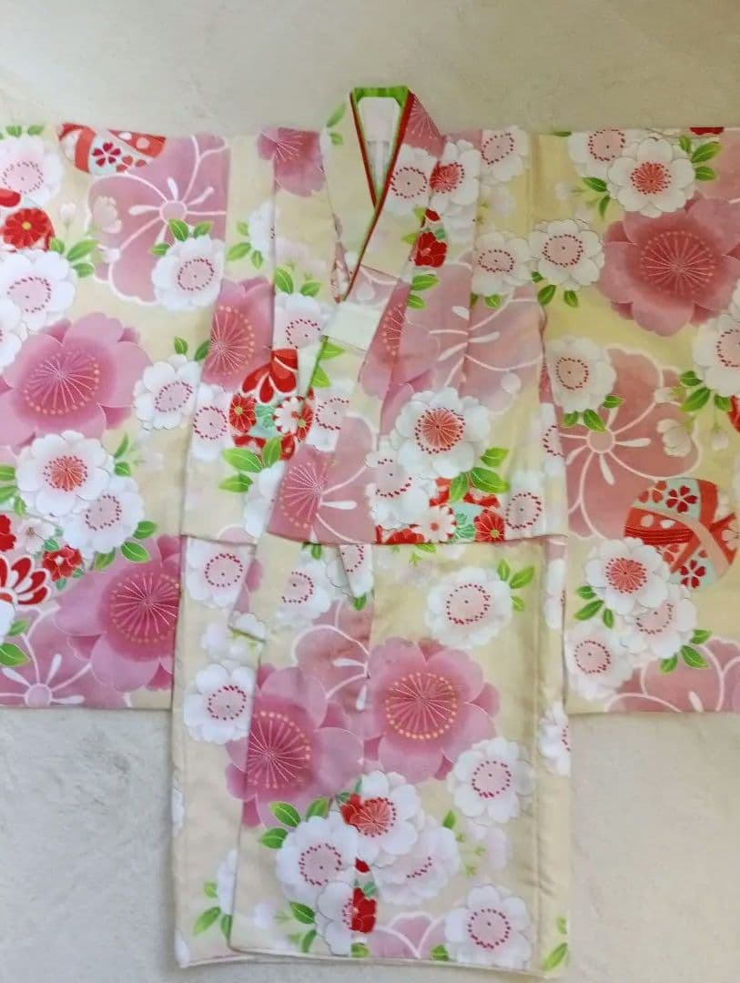 ☆京都花ひめ☆七五三女児着物被布セット3歳