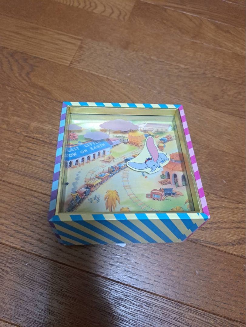 【レア】ディズニー　ダンボ　レトロ　オルゴール　ケーシージュニア