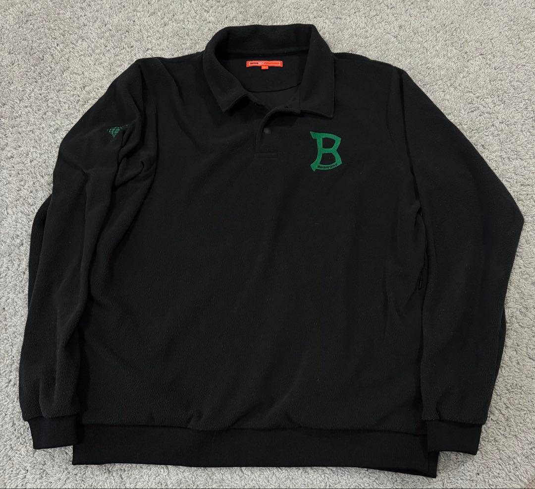 BEAMS GOLF ORANGE LABELフリース　ゴルフウェア　ポロシャツ