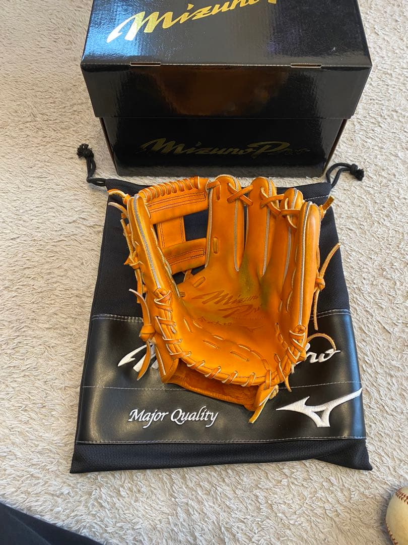 Mizuno Pro 硬式グローブ ミズノプロ　tm型