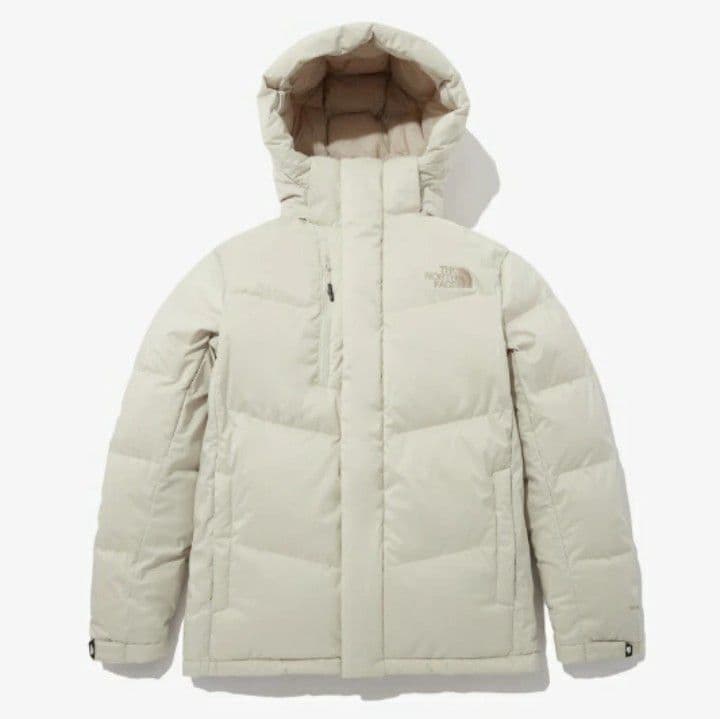 ノースフェイス CHALLENGE AIR DOWN XS ベージュ