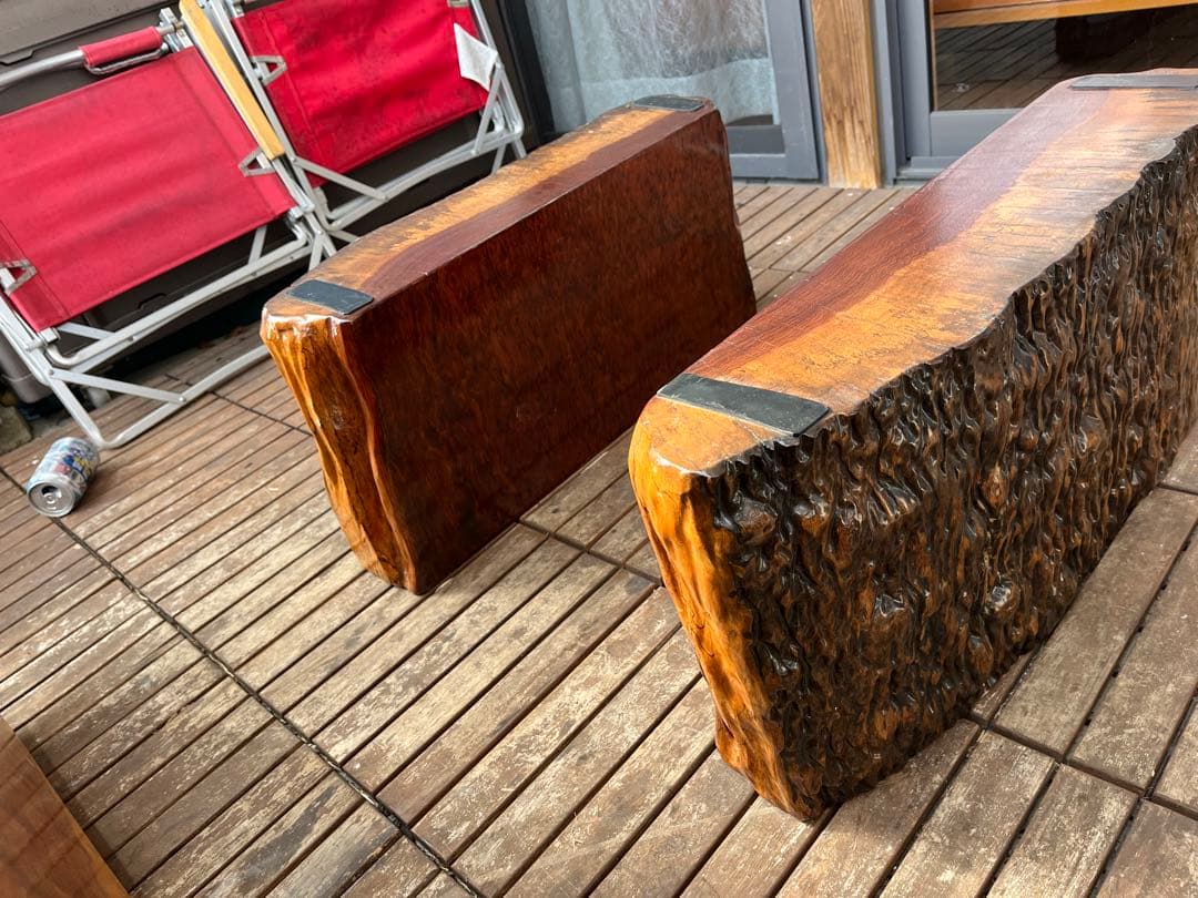 一枚板用脚2個セット