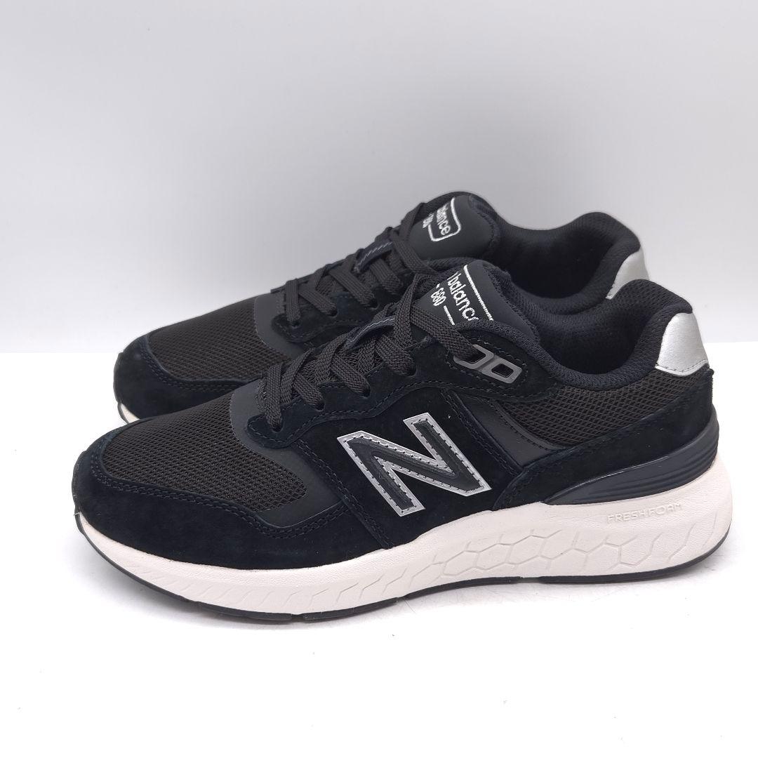 極美品 new balance ニューバランス スニーカー 23cm ブラック
