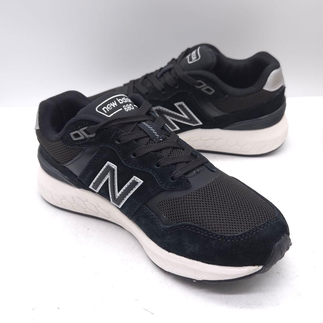 極美品 new balance ニューバランス スニーカー 23cm ブラック