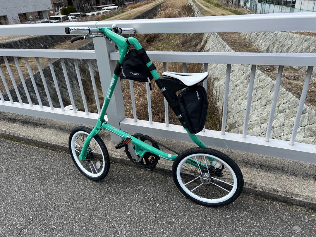 【土日限定価格】18インチ STRIDA SX カスタム　ミント　ストライダ