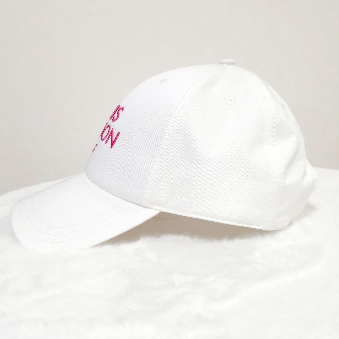 美品⭐️ルイヴィトン キャップ マイ LV パリ コットン ブロン ゴールド金具