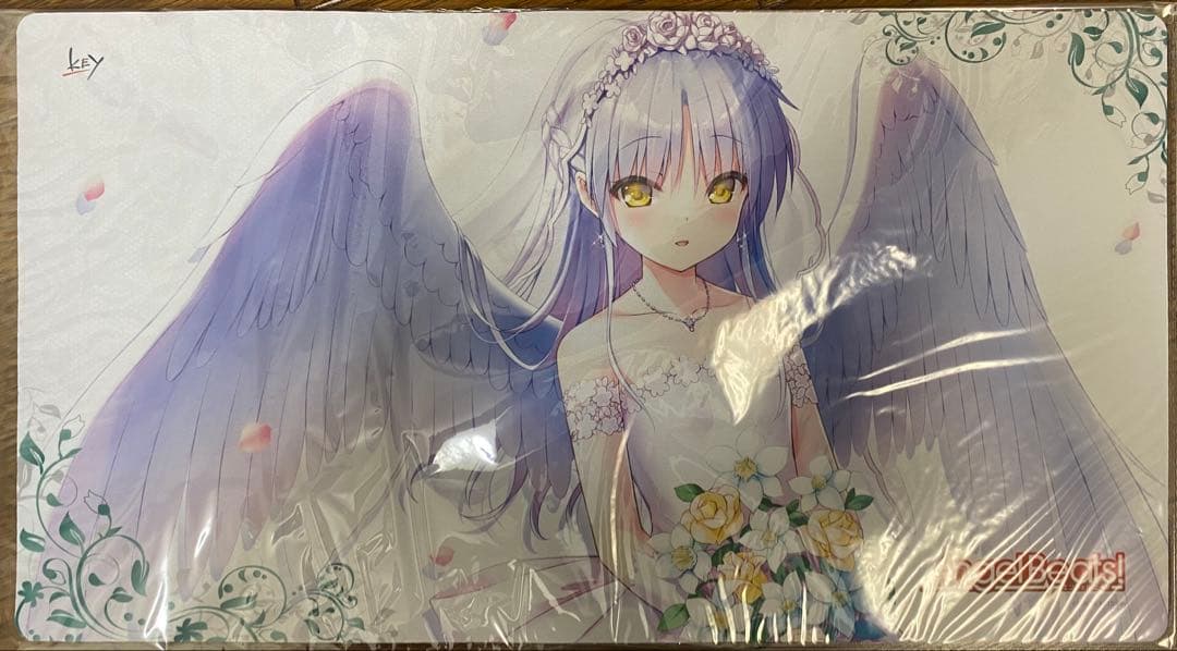 Angel Beats! 天使　ウェディングデスクマット 立華かなで