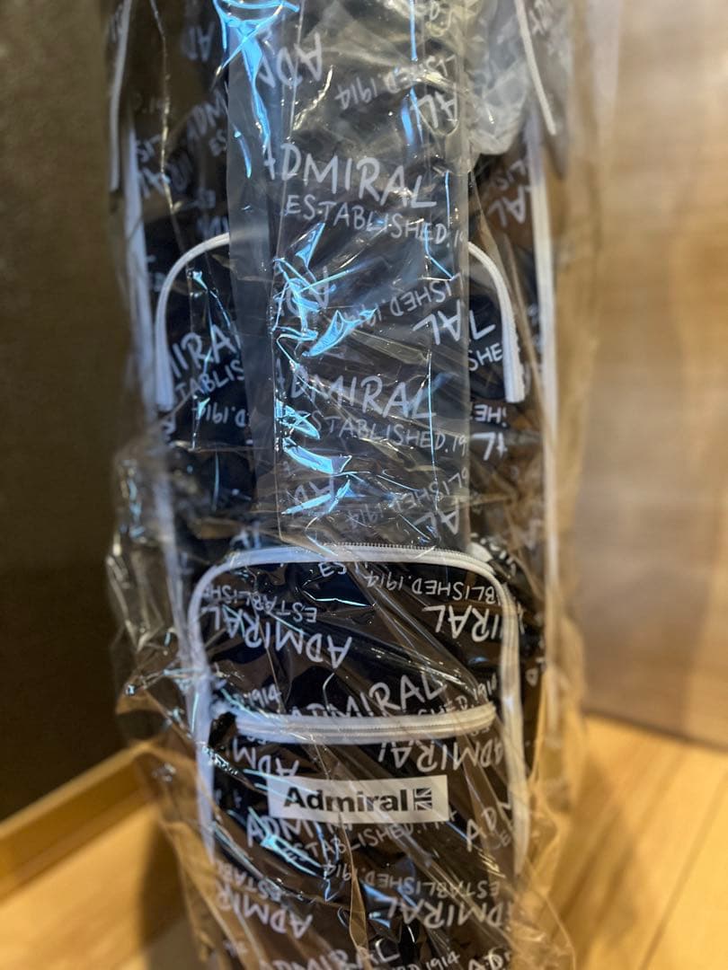 Admiral ゴルフバッグ 紺色 未使用