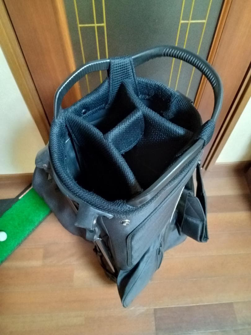 【値下げ】美品★adidas★アディダス★スタンド式バッグ★8.5型★黒★