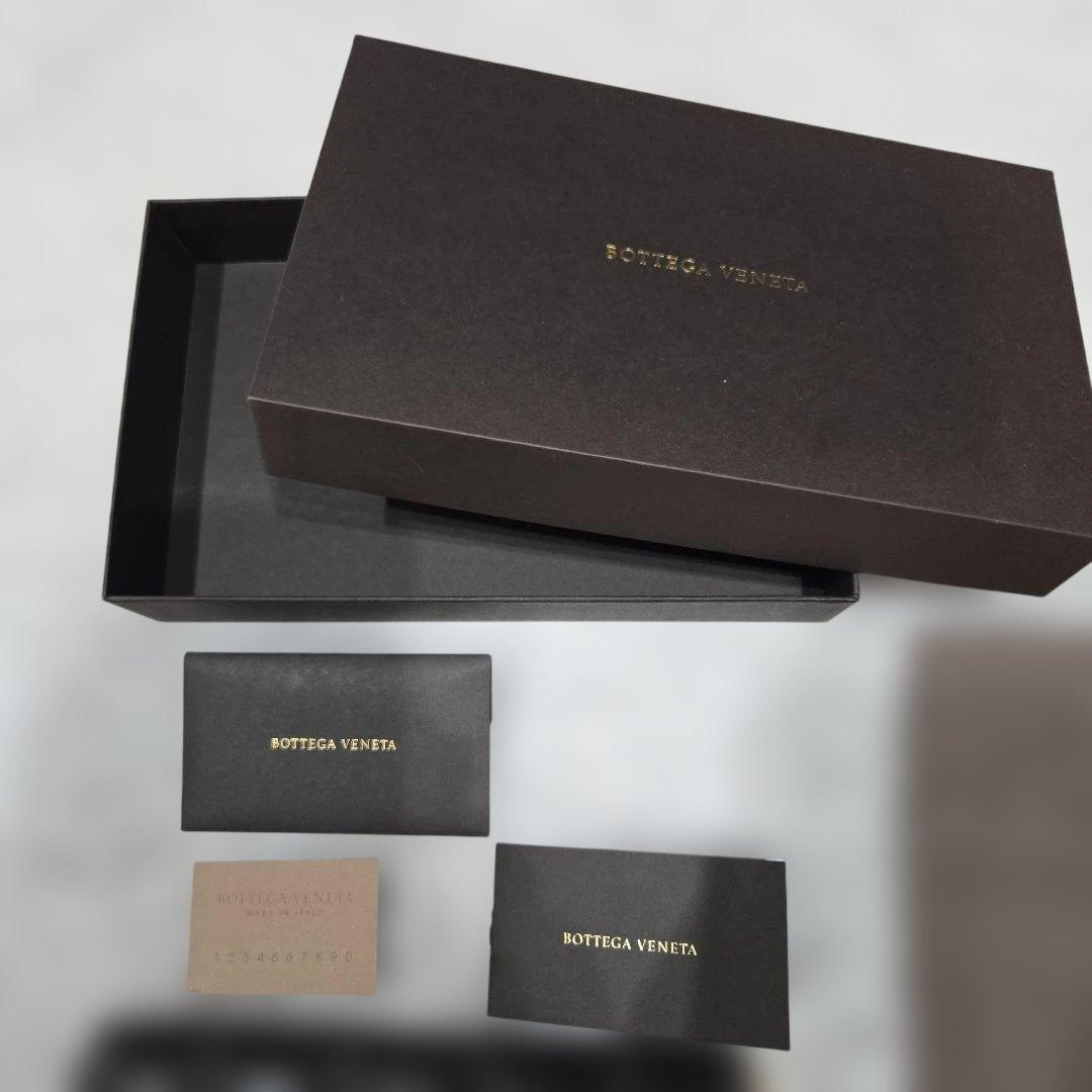 Bottega Veneta ブラックレザー 長財布　美品