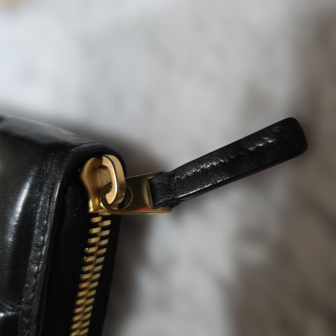 Bottega Veneta ブラックレザー 長財布　美品