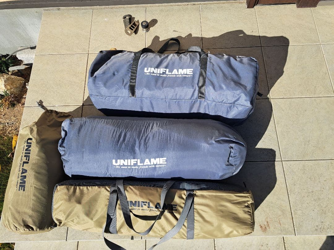 ユニフレーム4点セット 中古品　値下げ交渉可能