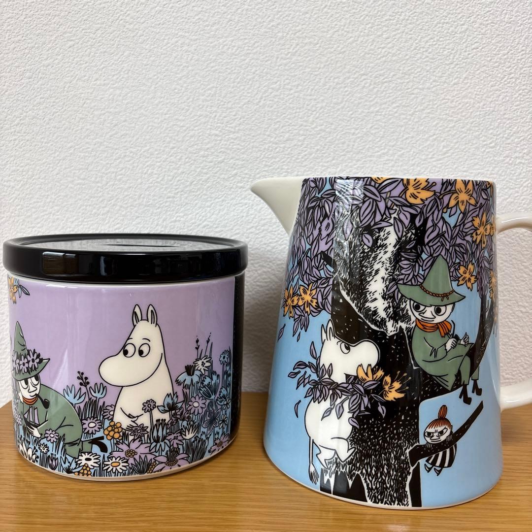 ARABIA アラビア ムーミン キャニスター &ピッチャー新品未使用