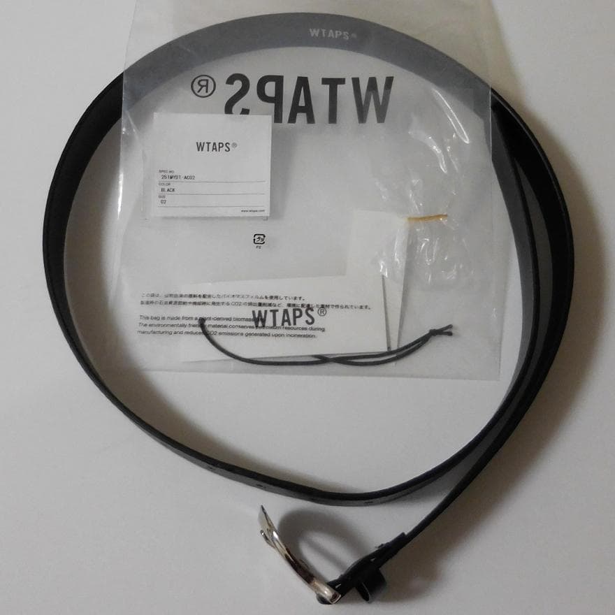 Mサイズ WTAPS HOOF BELT SYNTHETIC BLACK