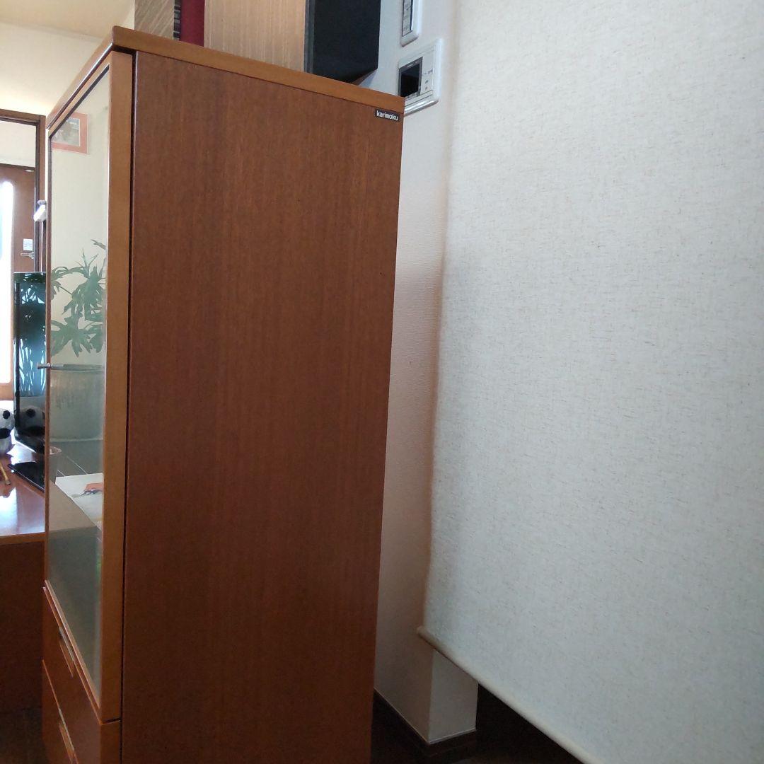 カリモク　キャビネット　本棚